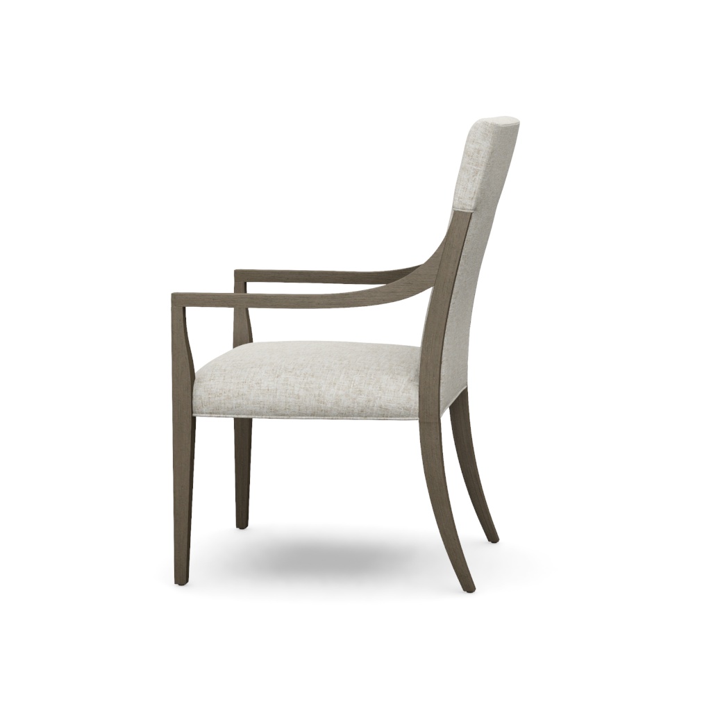 Saverne Upholstered Arm Chair – View at 130°