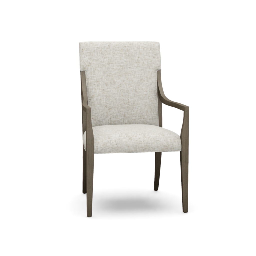Saverne Upholstered Arm Chair – View at 20°