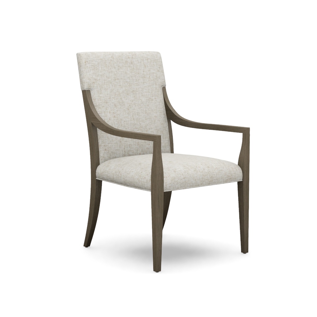 Saverne Upholstered Arm Chair – View at 350°