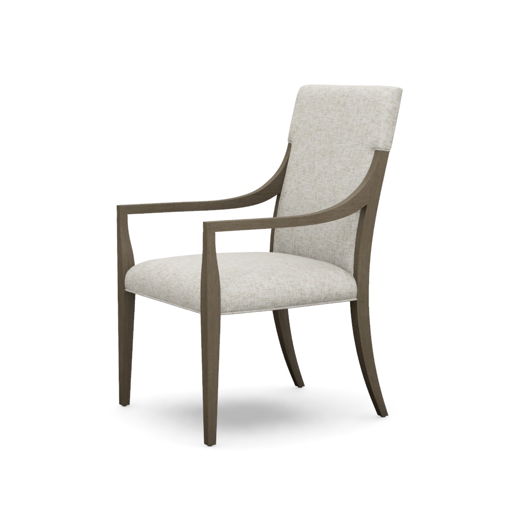 Saverne Upholstered Arm Chair – View at 90°