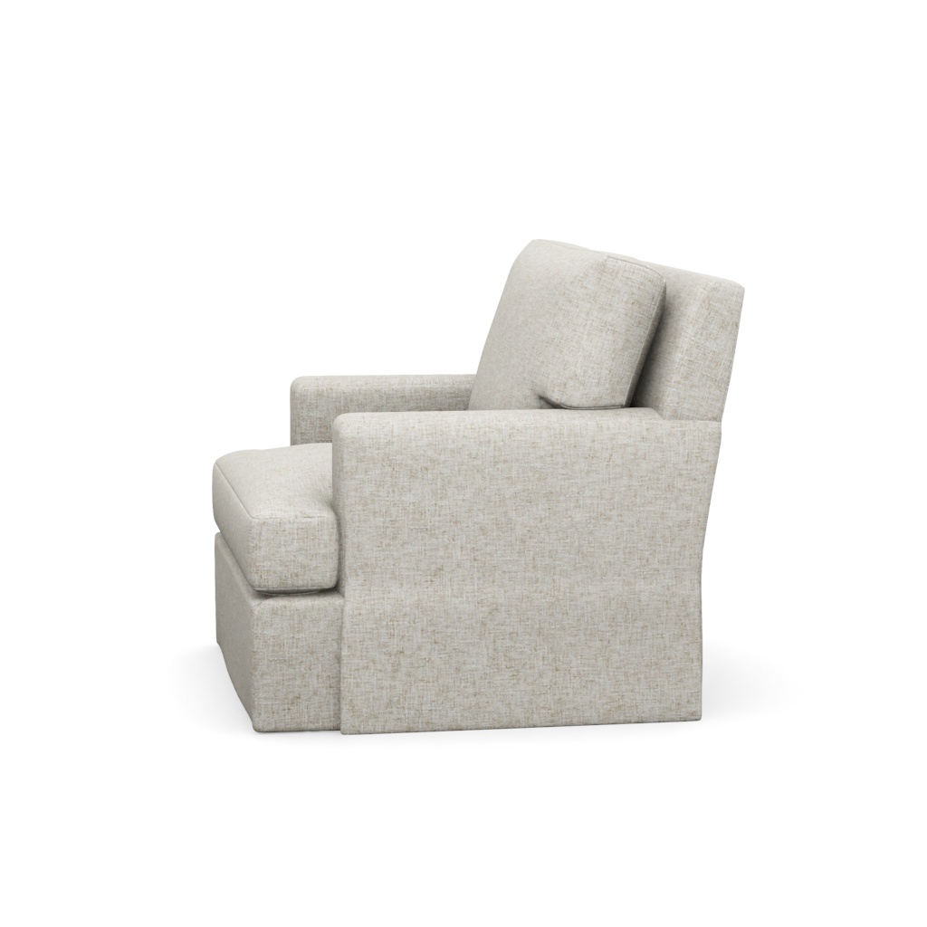 Mandolin Swivel Chair – View at 110°