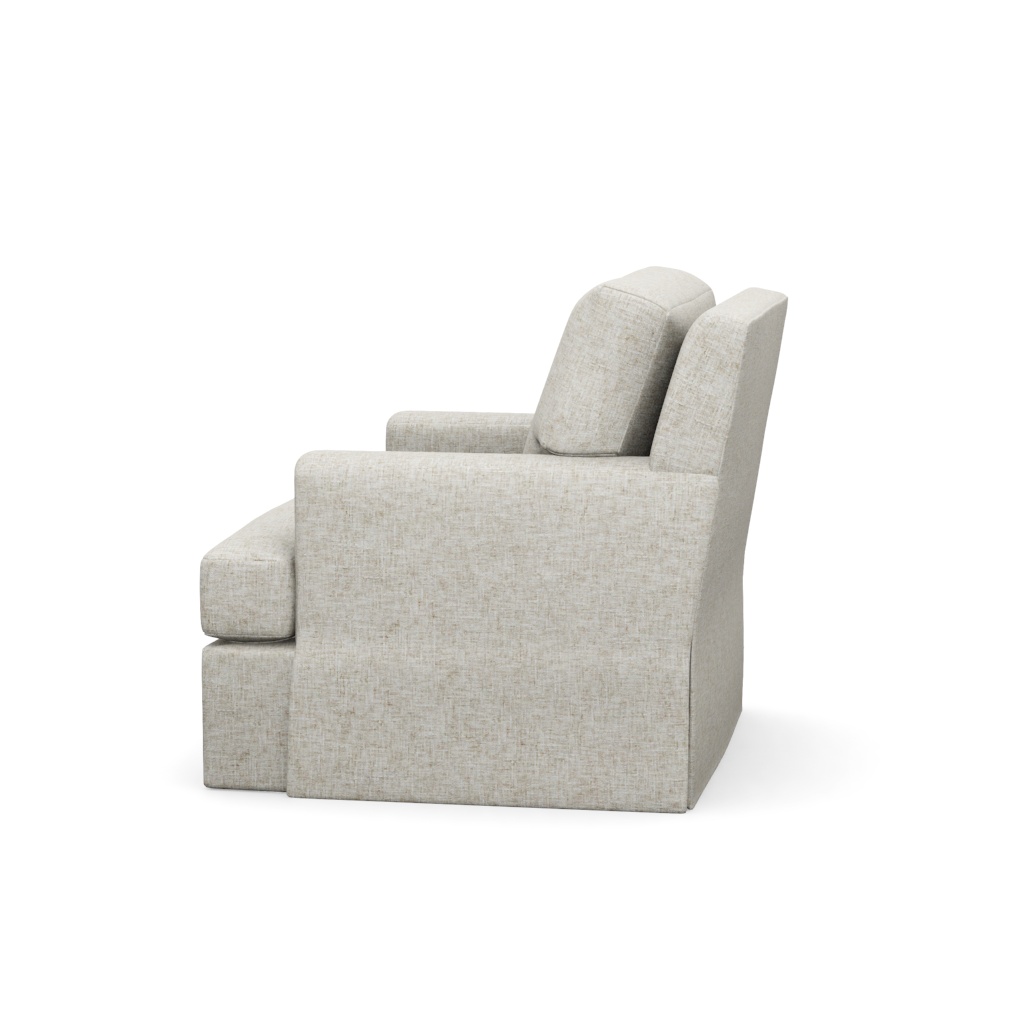 Mandolin Swivel Chair – View at 130°
