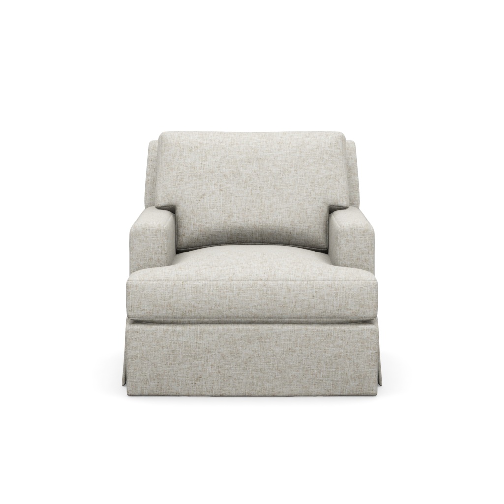 Mandolin Swivel Chair – View at 30°