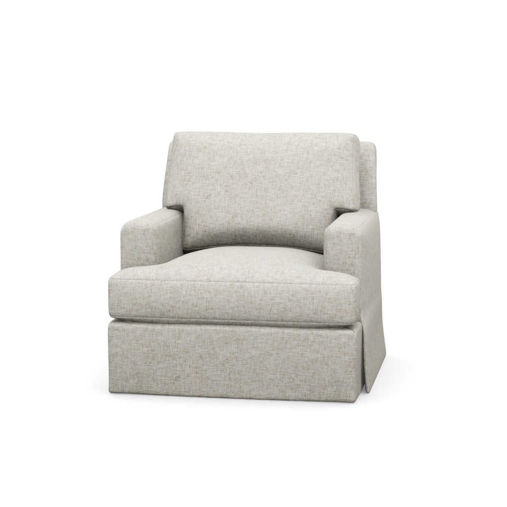 Mandolin Swivel Chair – View at 40°