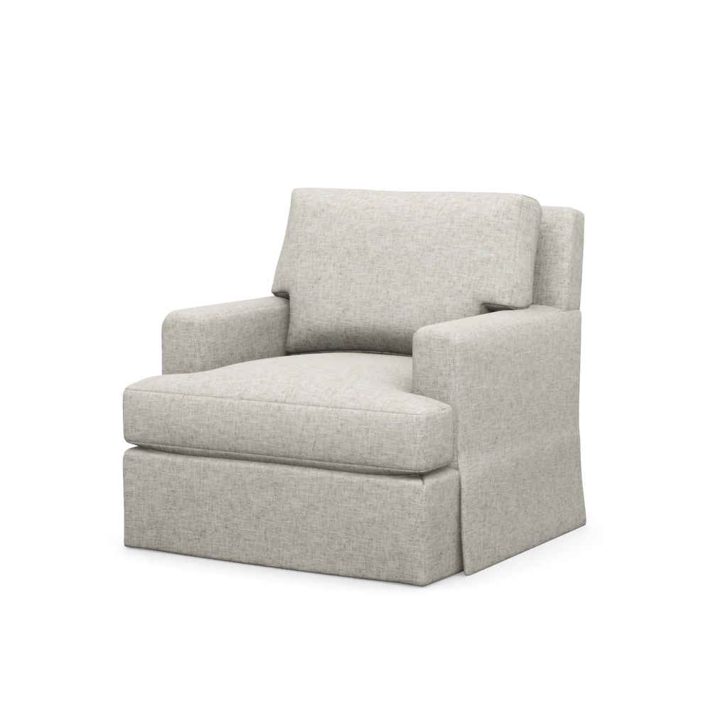 Mandolin Swivel Chair – View at 60°