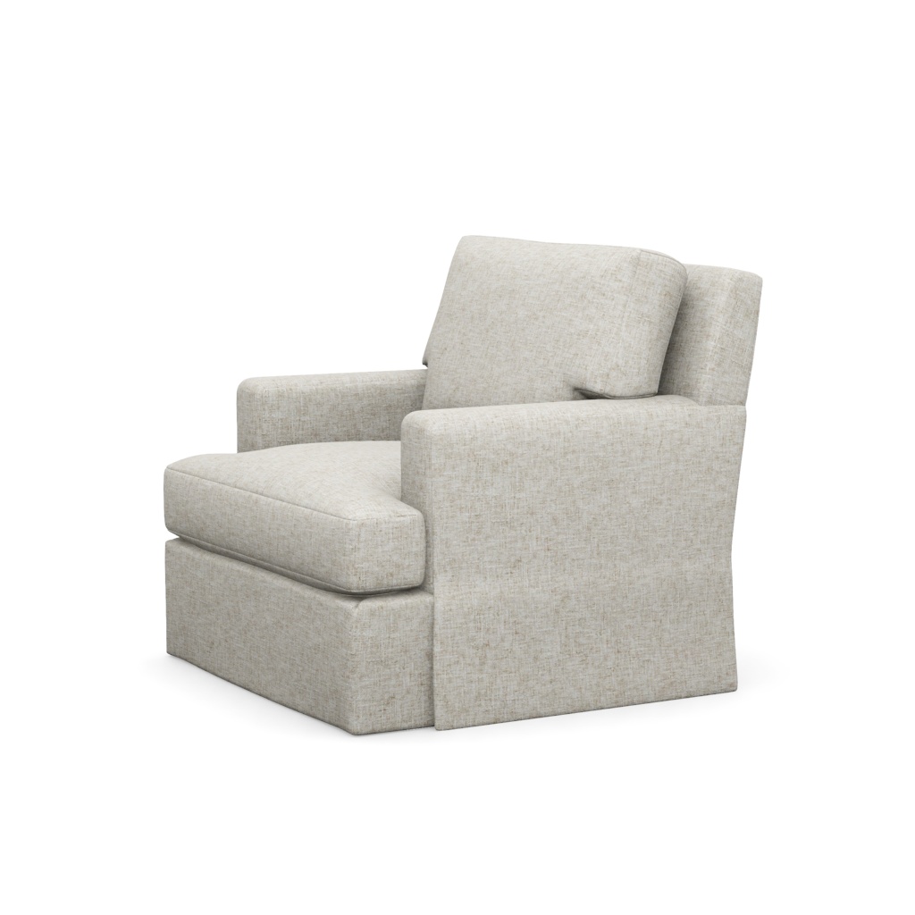 Mandolin Swivel Chair – View at 90°