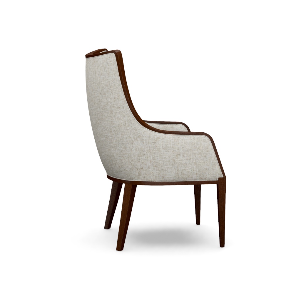 Bromley Upholstered Arm Chair – View at 290°