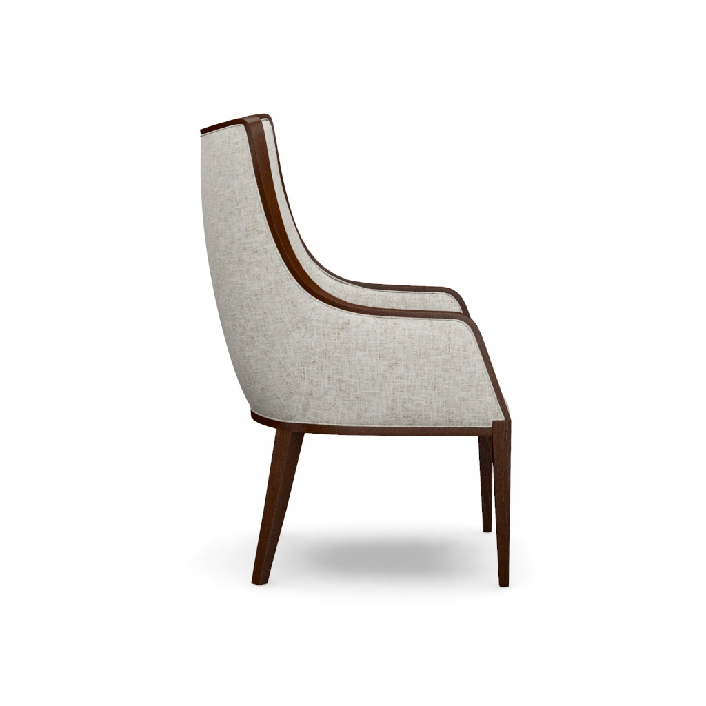 Bromley Upholstered Arm Chair – View at 300°