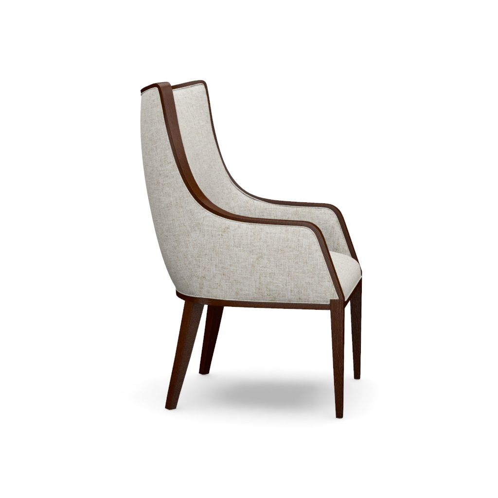 Bromley Upholstered Arm Chair – View at 310°