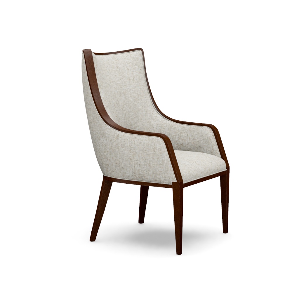 Bromley Upholstered Arm Chair – View at 330°