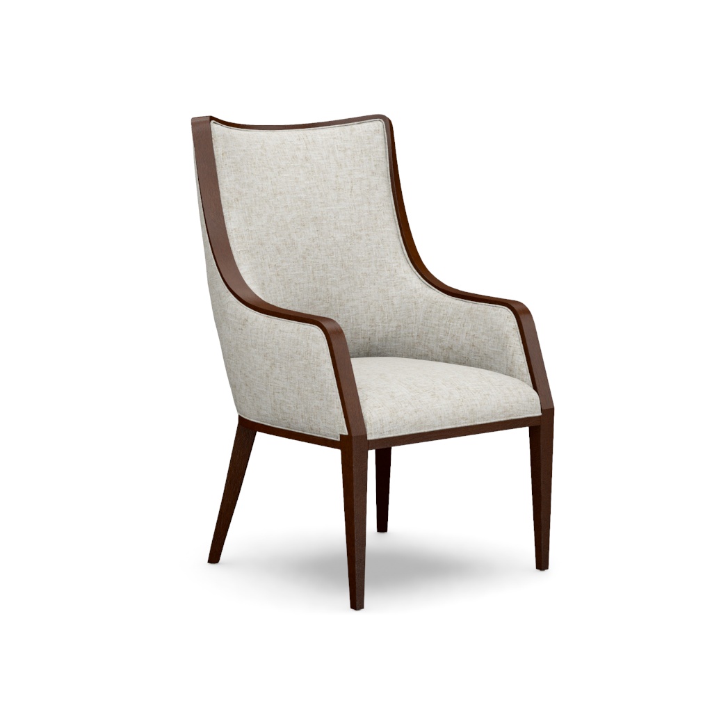Bromley Upholstered Arm Chair – View at 350°
