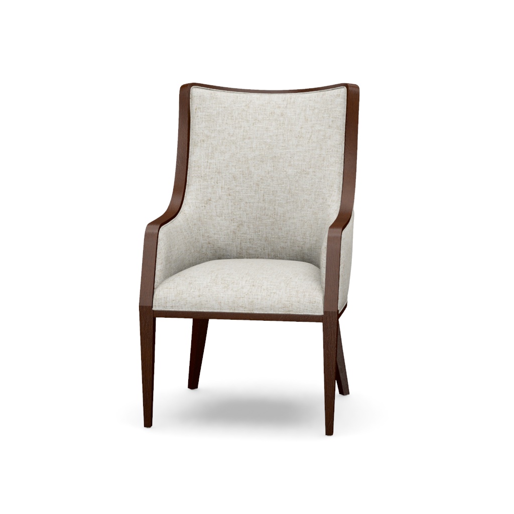 Bromley Upholstered Arm Chair – View at 40°