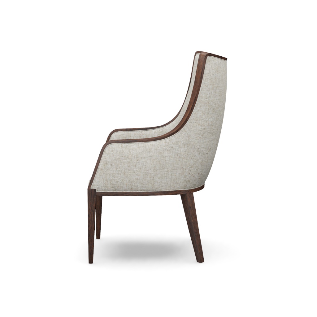 Bromley Fully Upholstered Arm Chair – View at 120°