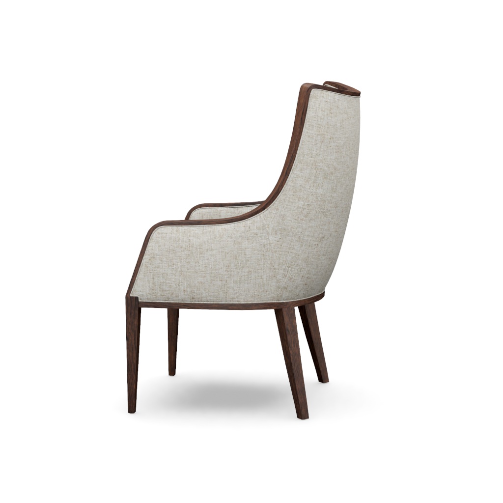 Bromley Fully Upholstered Arm Chair – View at 130°