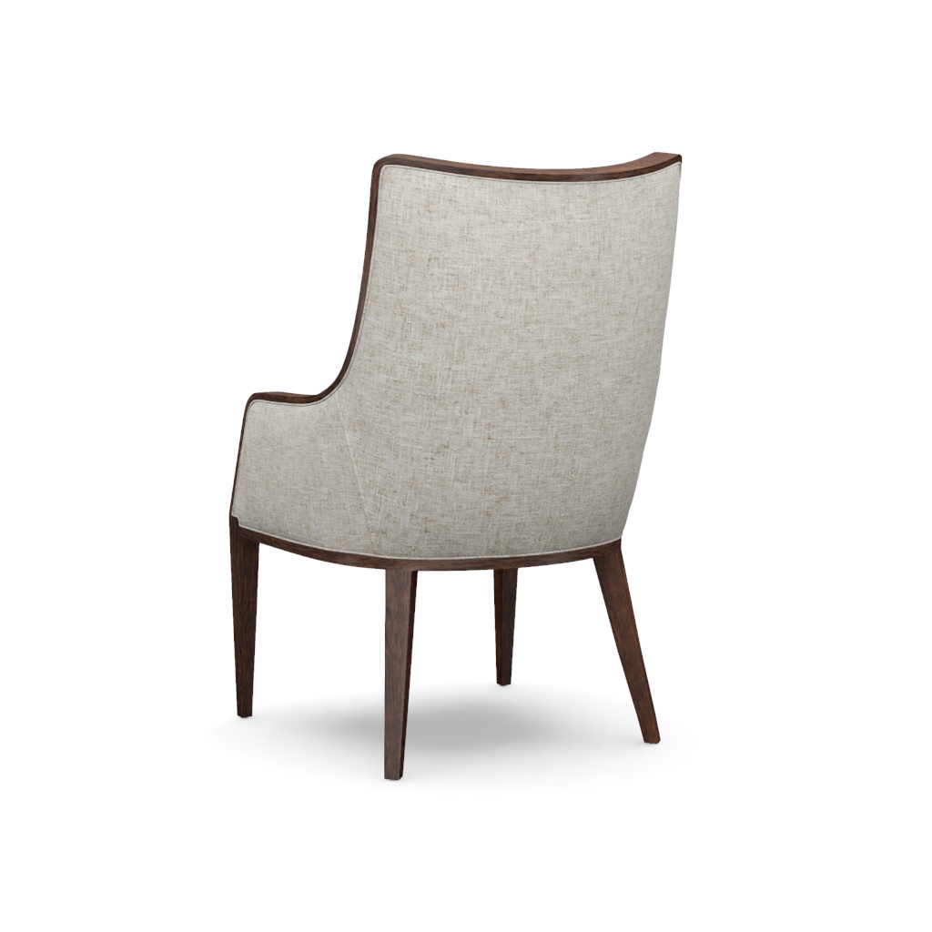 Bromley Fully Upholstered Arm Chair – View at 180°