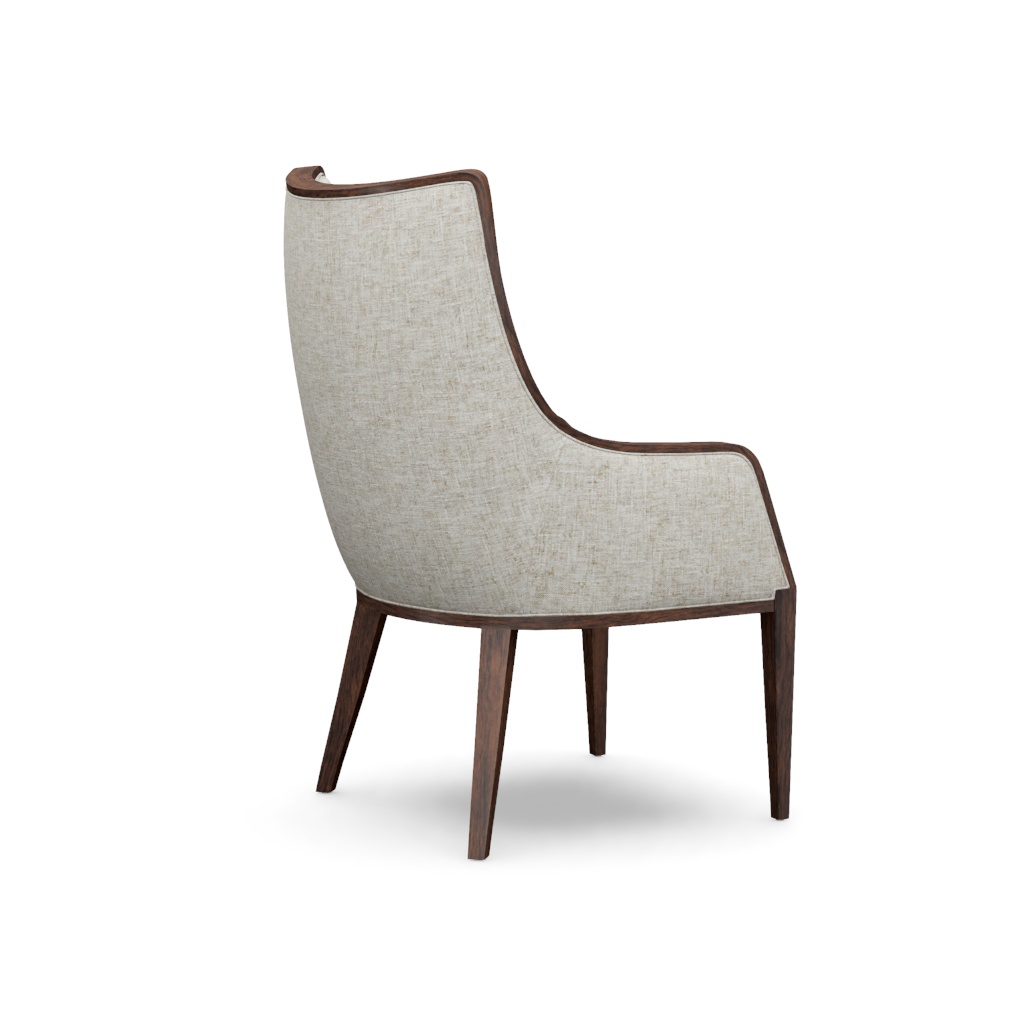 Bromley Fully Upholstered Arm Chair – View at 270°