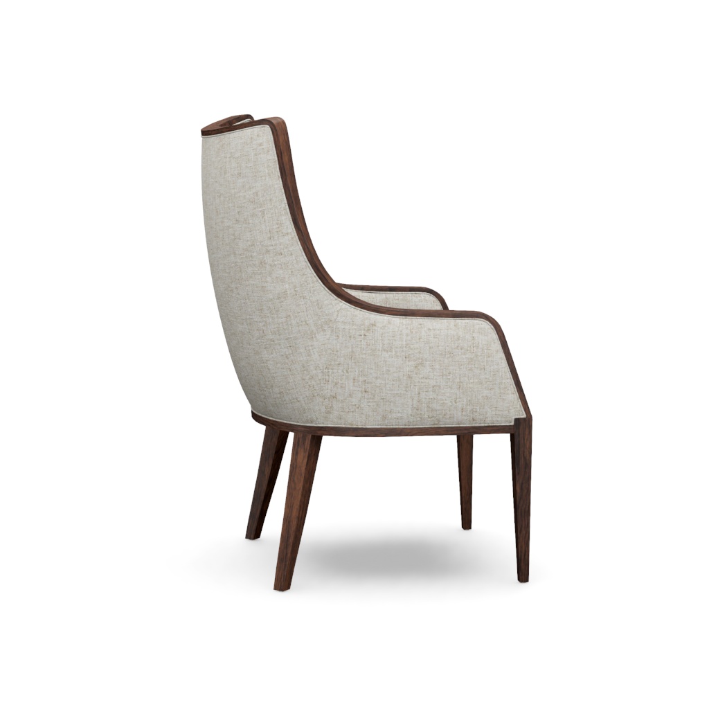 Bromley Fully Upholstered Arm Chair – View at 290°