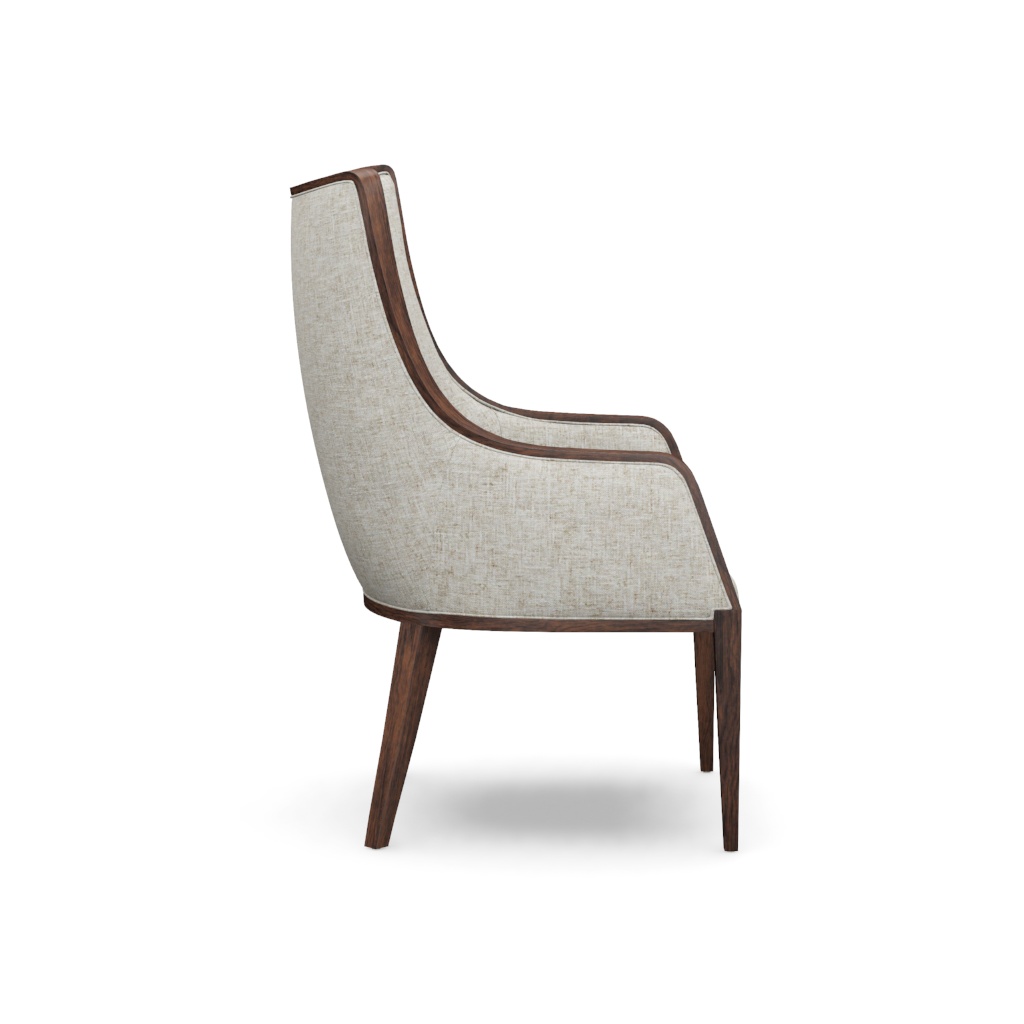Bromley Fully Upholstered Arm Chair – View at 300°