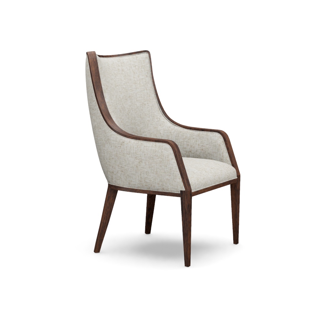 Bromley Fully Upholstered Arm Chair – View at 330°