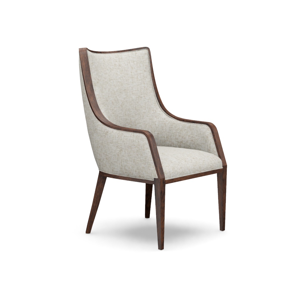 Bromley Fully Upholstered Arm Chair – View at 340°