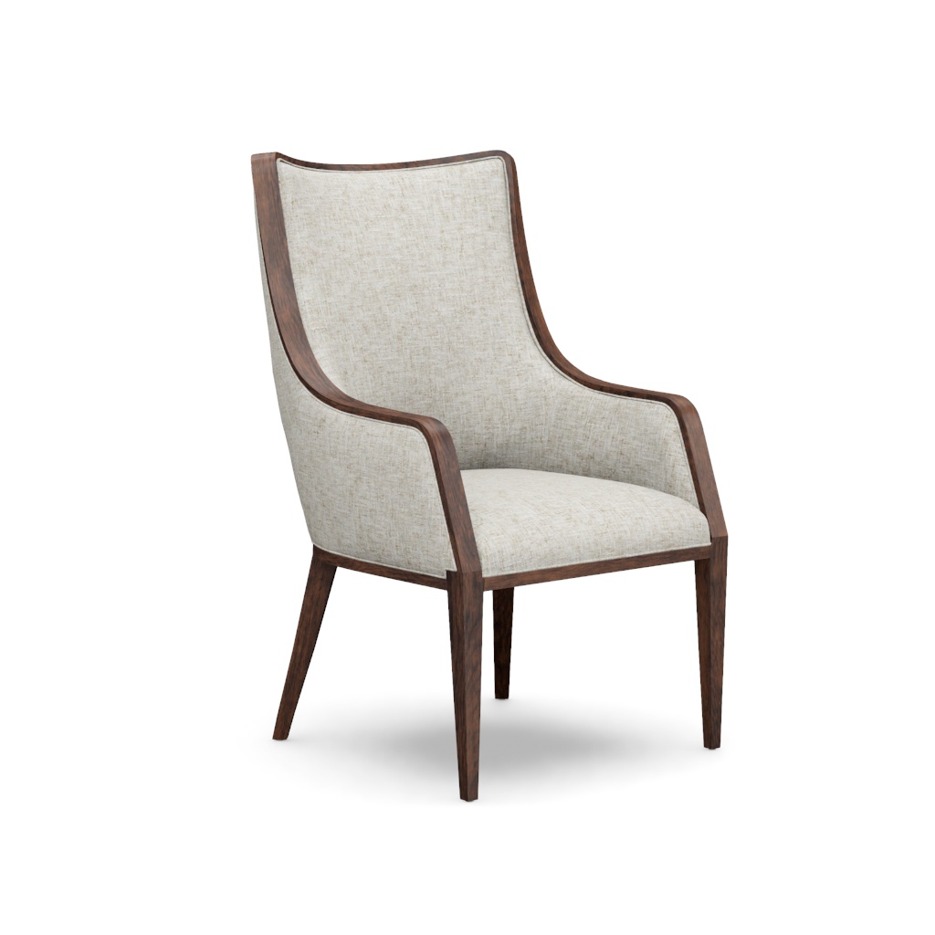 Bromley Fully Upholstered Arm Chair – View at 350°
