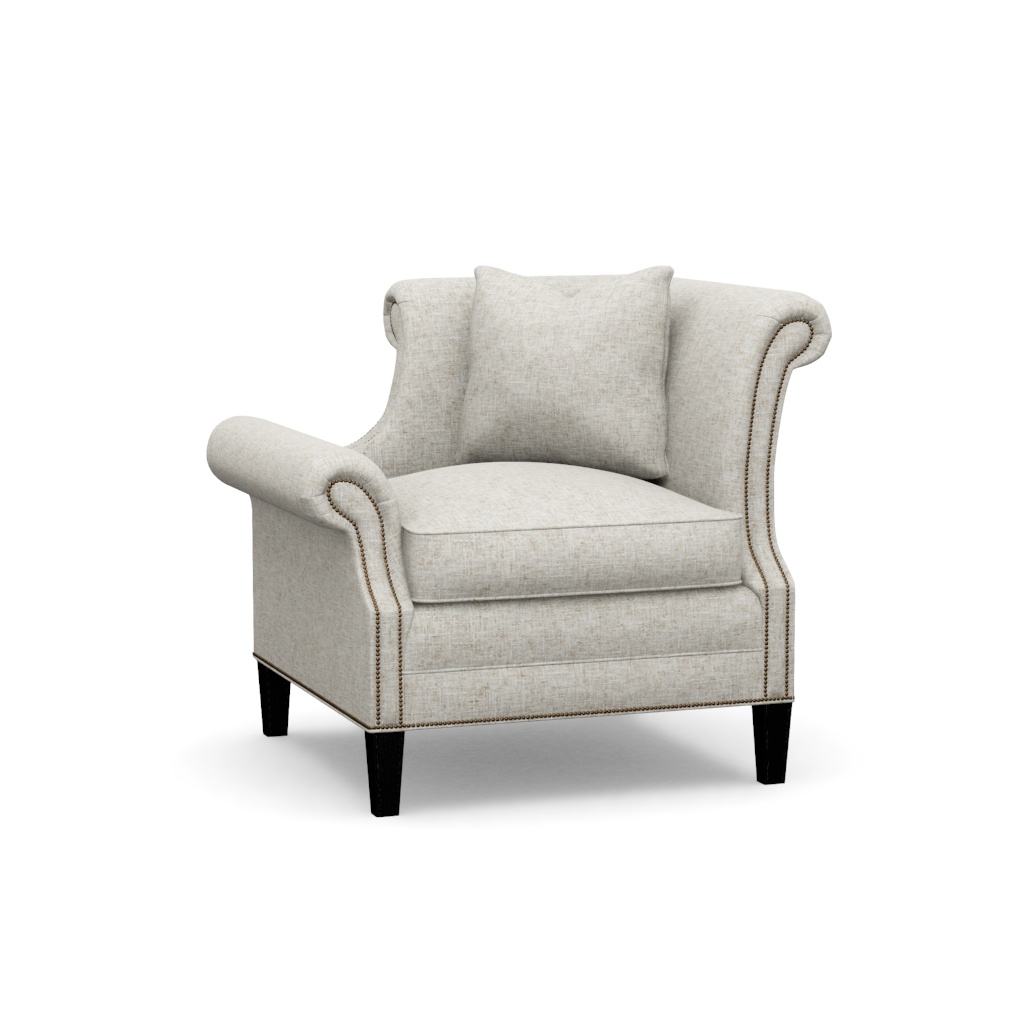 Braddock Right Arm Facing Chair – View at 10°