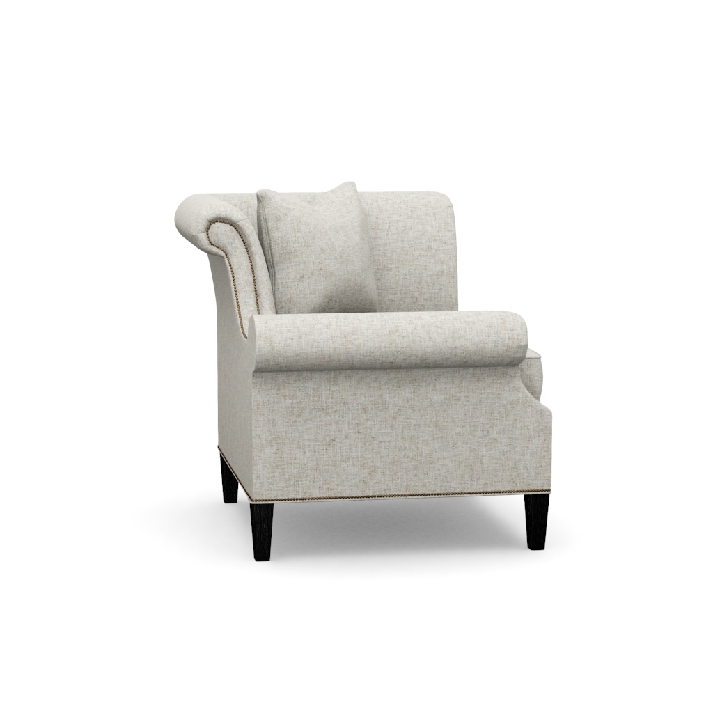 Braddock Right Arm Facing Chair – View at 290°