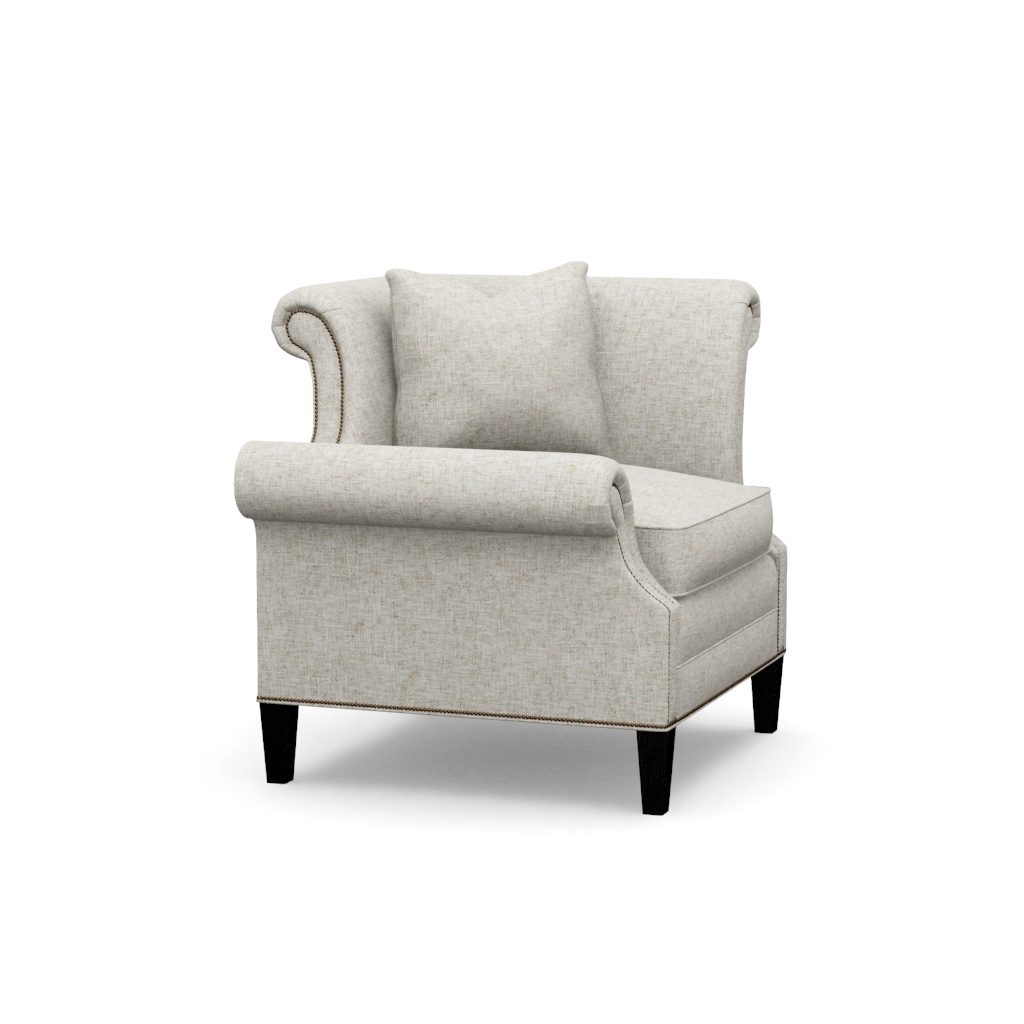 Braddock Right Arm Facing Chair – View at 320°