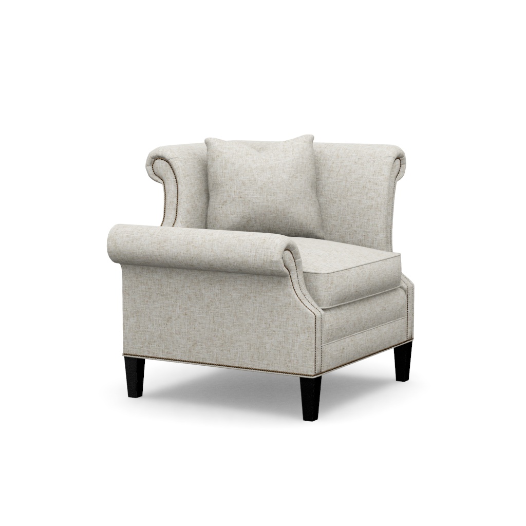 Braddock Right Arm Facing Chair – View at 330°