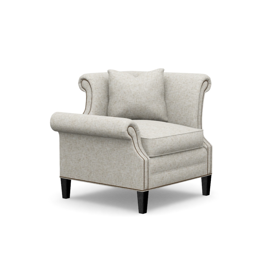 Braddock Right Arm Facing Chair – View at 340°