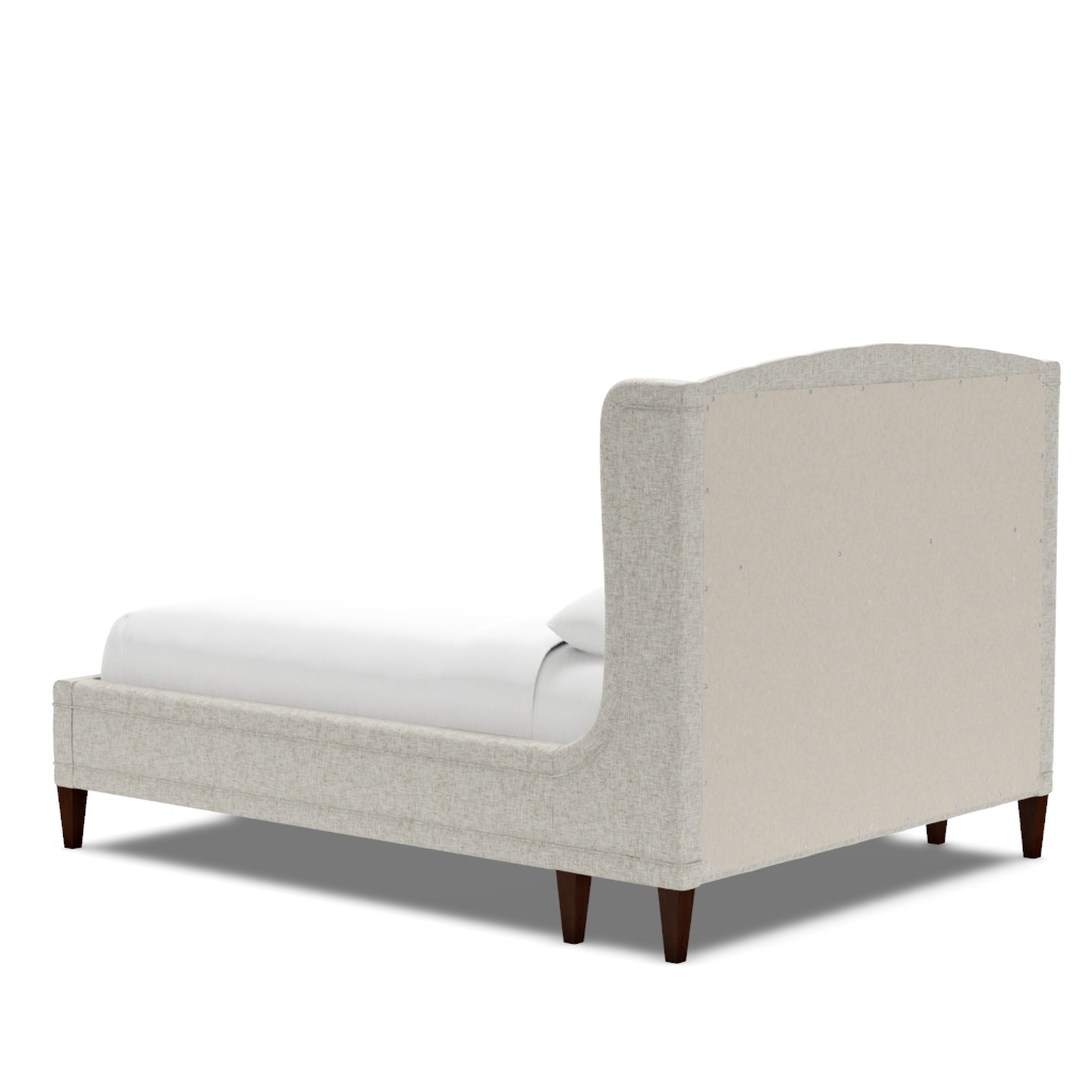 Savoy Upholstered Bed - Queen – View at 160°