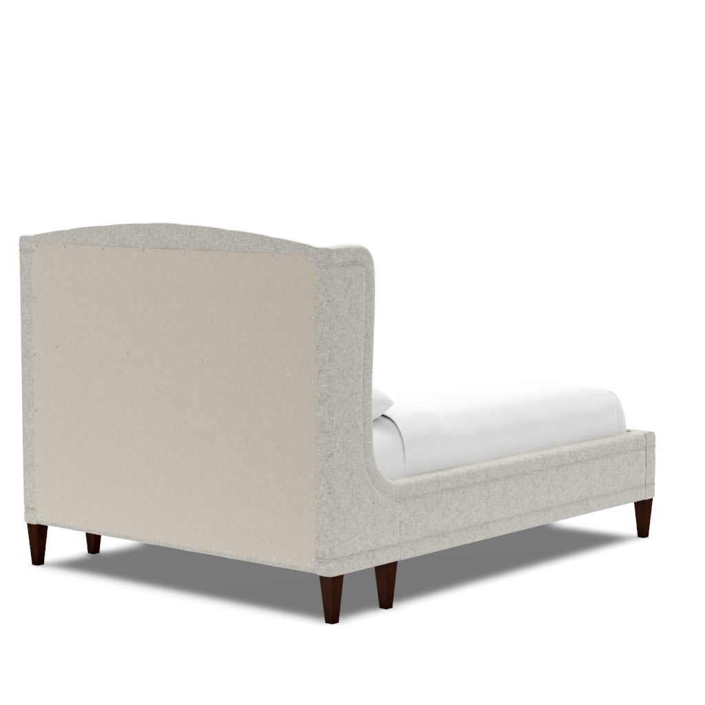 Savoy Upholstered Bed - Queen – View at 250°