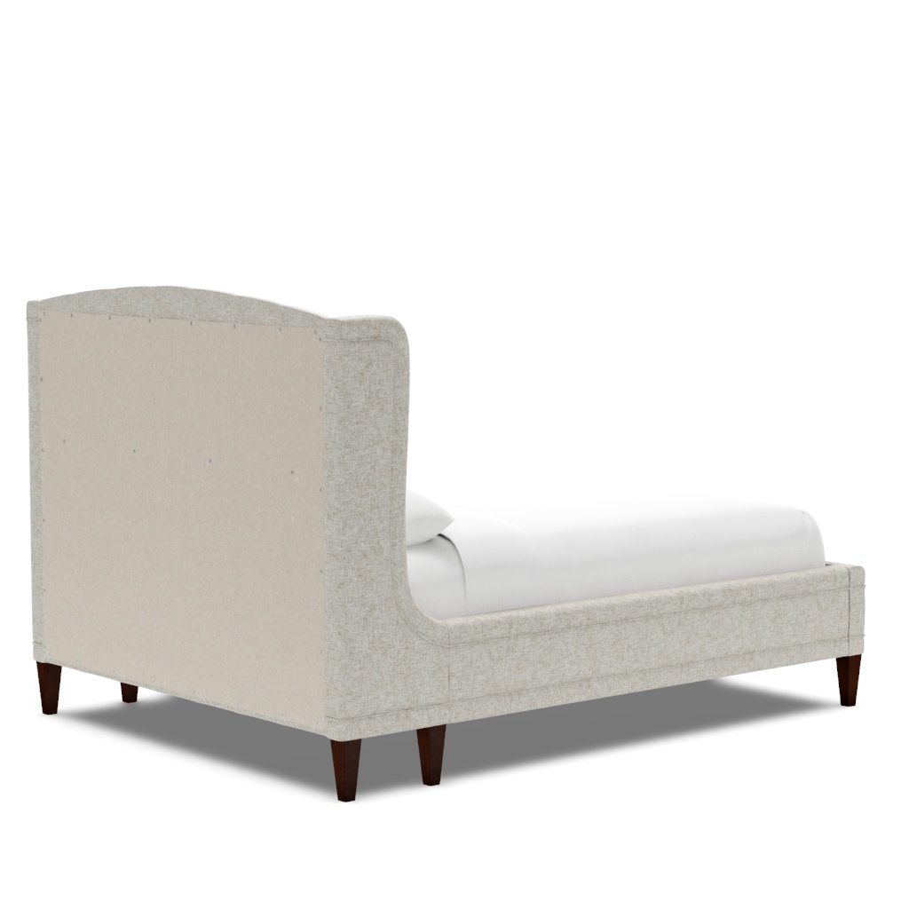 Savoy Upholstered Bed - Queen – View at 260°