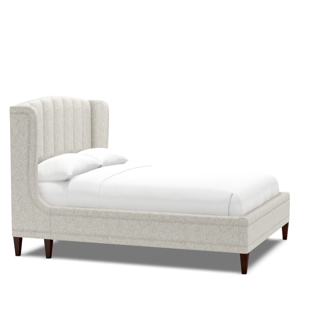 Savoy Upholstered Bed - Queen – View at 320°