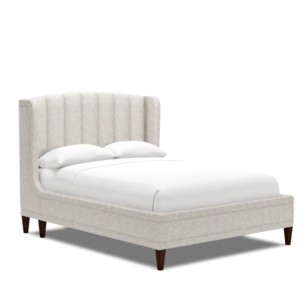 Savoy Upholstered Bed - Queen – View at 350°