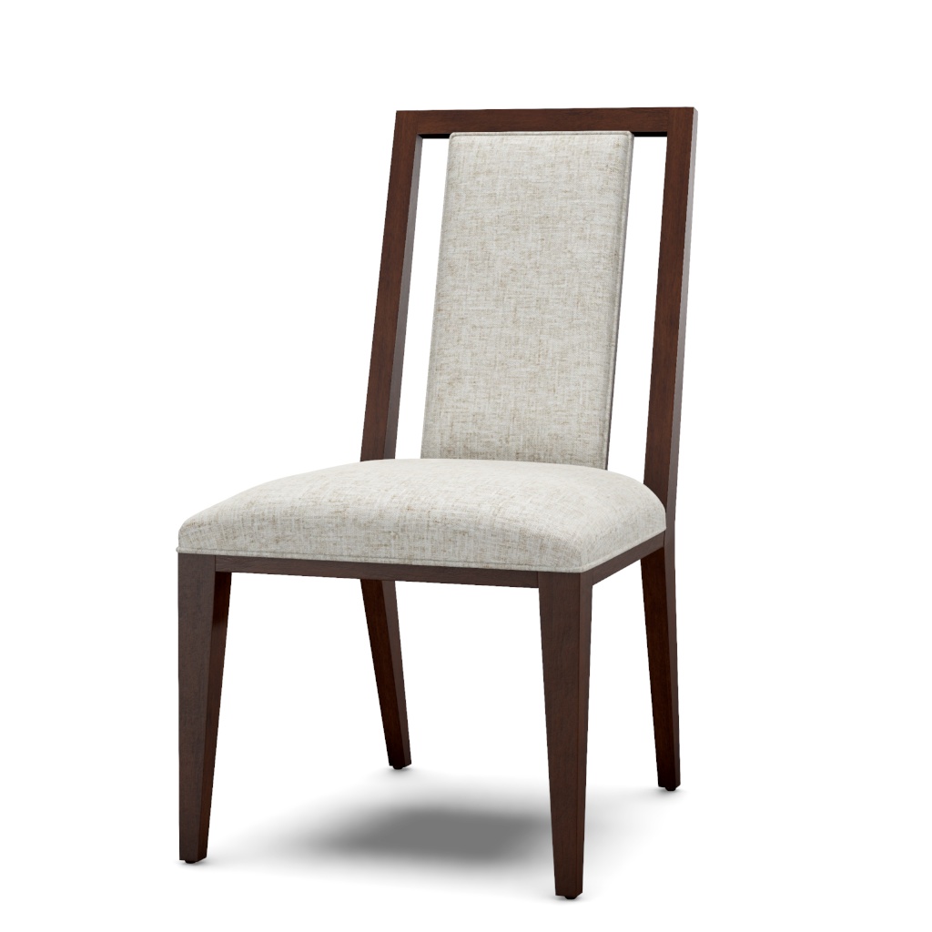Boswell Upholstered Side Chair – View at 50°
