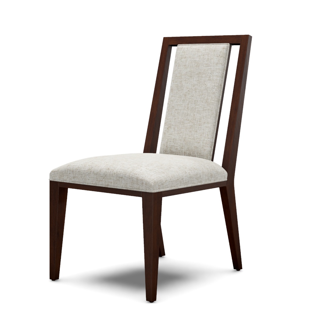 Boswell Upholstered Side Chair – View at 70°