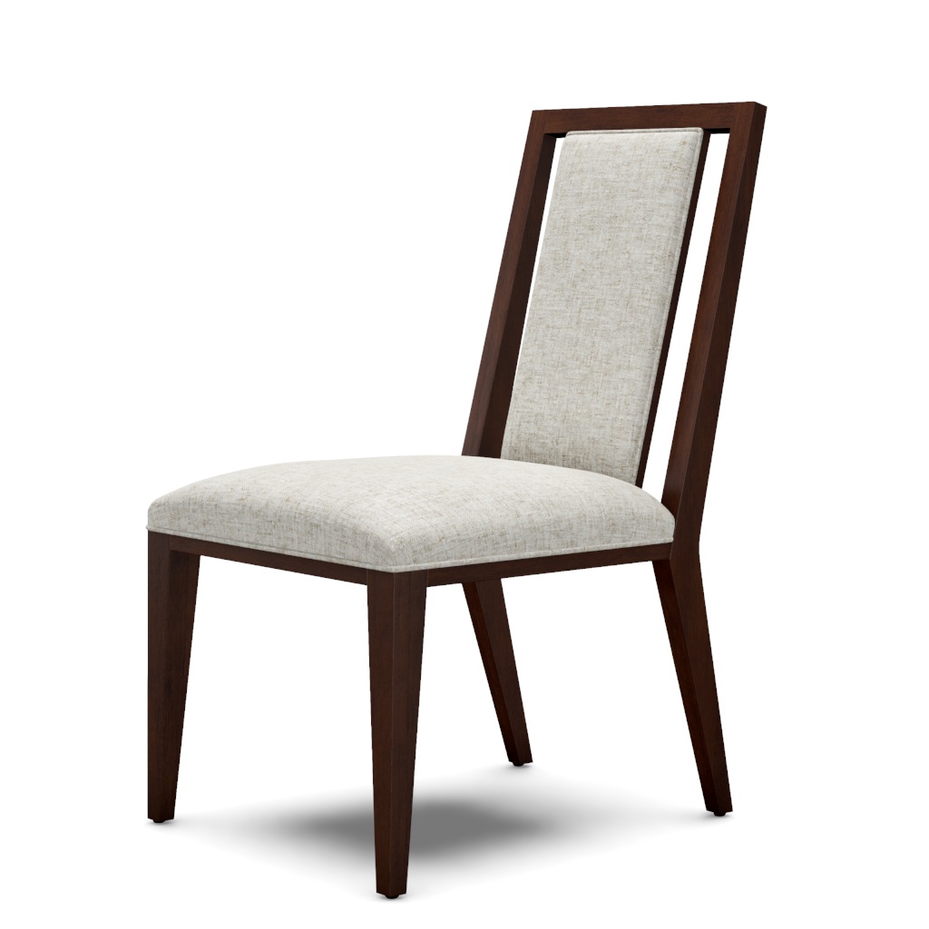 Boswell Upholstered Side Chair – View at 80°