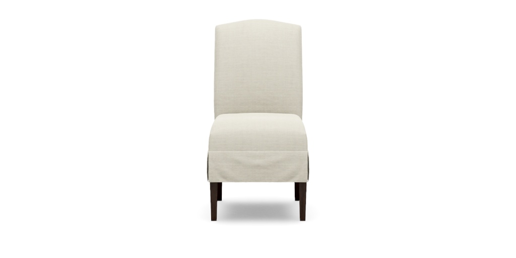 Cassian Slipcovered Dining Side Chair Covered Dining Chair
