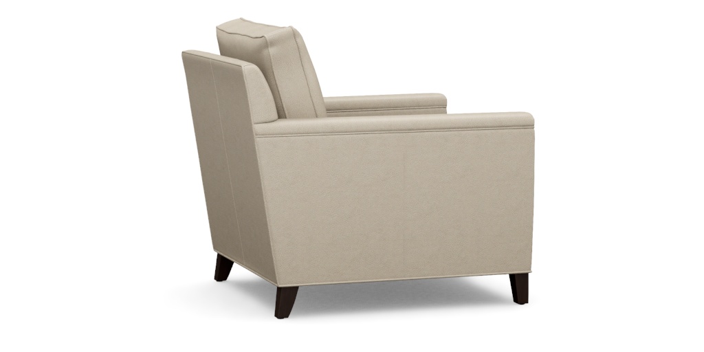 Glen Small Leather Club Chair 29 W x 34 D x 32 H by Ethan Allen