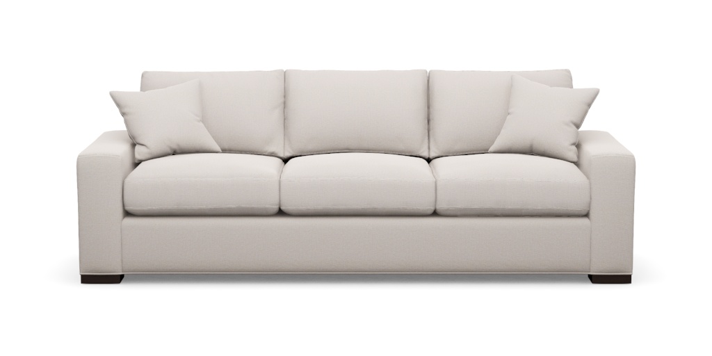 Ethan allen white couch cheap