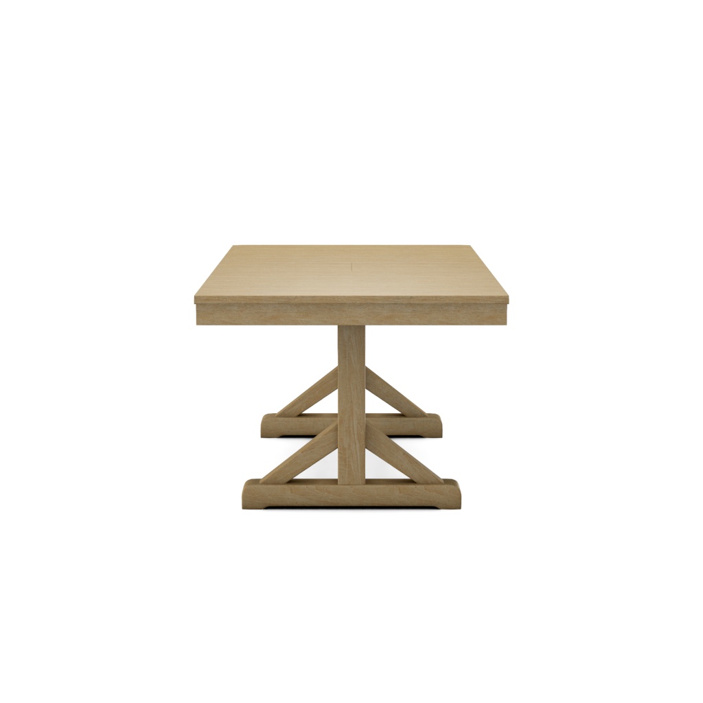 Canyon Butterfly Leaf Trestle Table w/ Canyon Trestle Base | John
