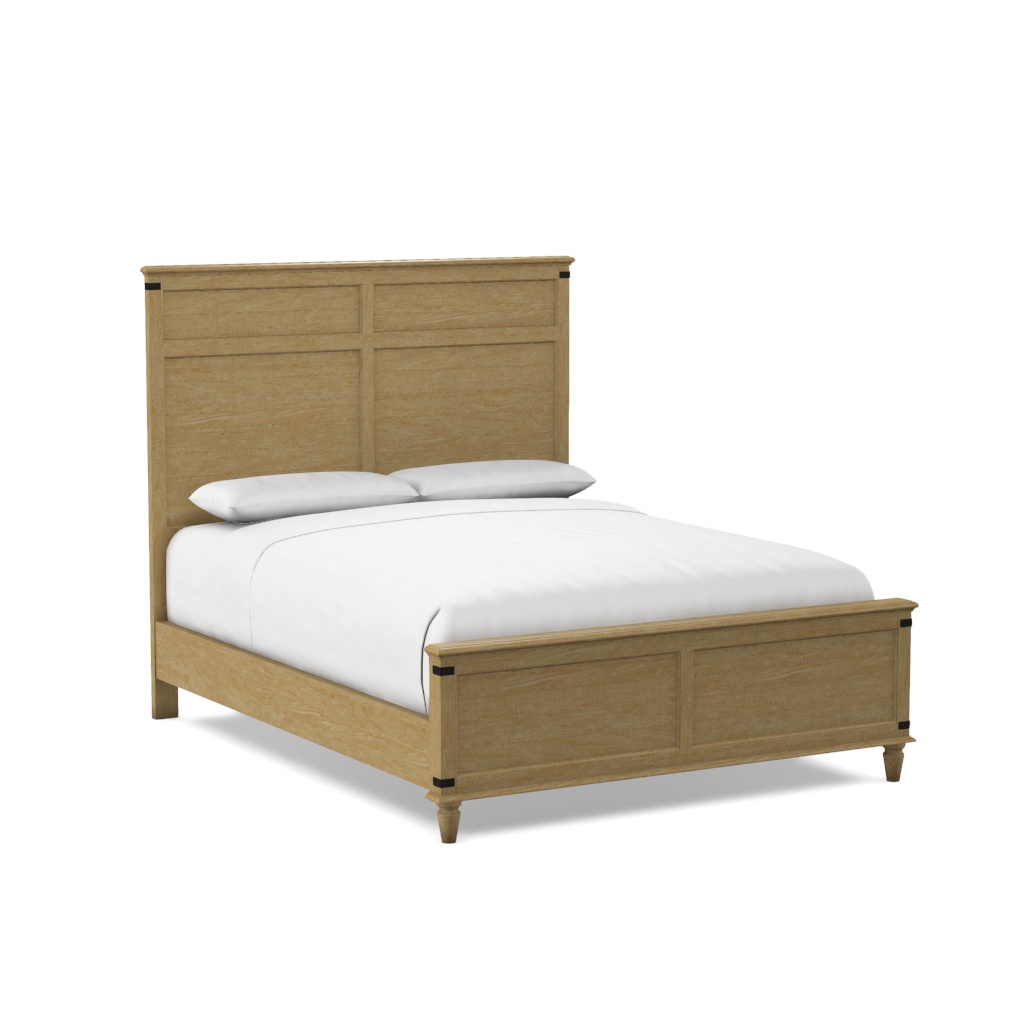 Farmhouse Chic Bed: Available in K & Q | John Thomas Furniture