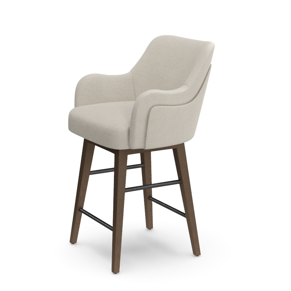 GALAPAGOS COUNTER STOOL 100 (SWIVEL*) | Adriana Hoyos | Worldwide